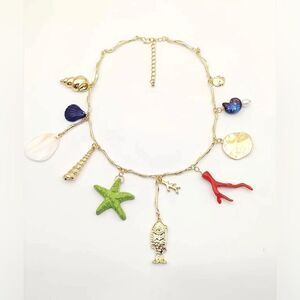 Boho charm necklace N1021